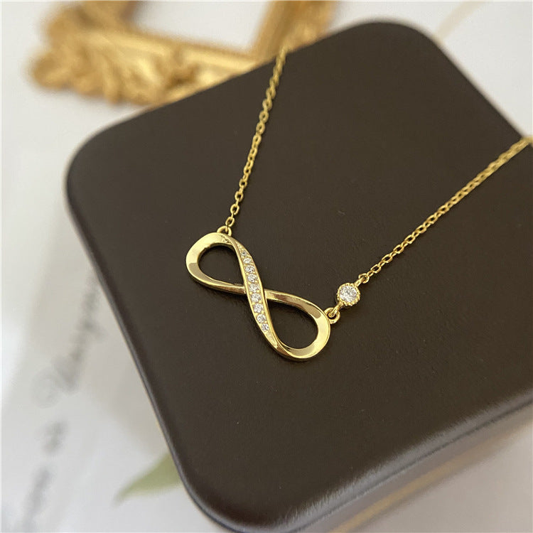 Eternal Love Necklace 14K Gold Plated