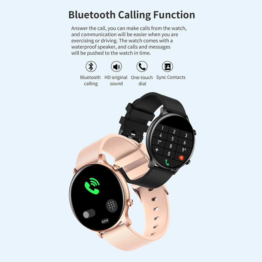 Multifunctional Bluetooth Silicone Belt Smartwatch with Blood Pressure & Heart Rate Monitoring