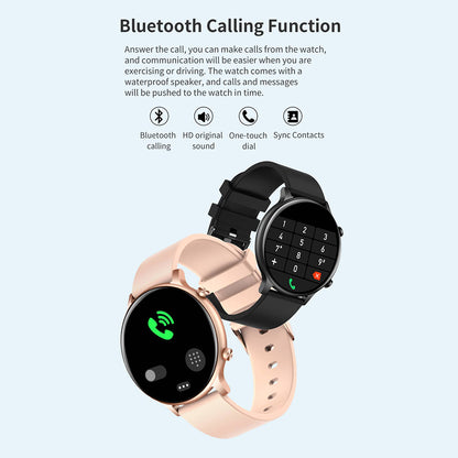 Multifunctional Bluetooth Silicone Belt Smartwatch with Blood Pressure & Heart Rate Monitoring