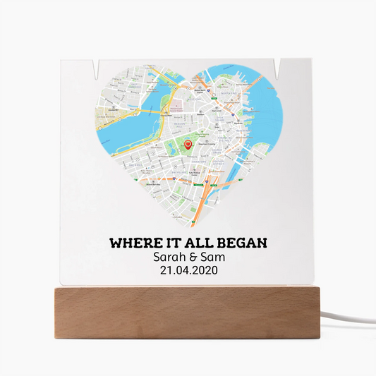 Cross Necklace + Graphic Acrylic Square Corded