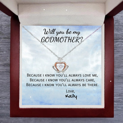 Crown Pendant Necklace 3