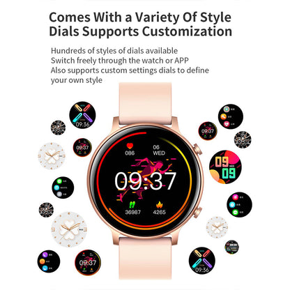 Multifunctional Bluetooth Silicone Belt Smartwatch with Blood Pressure & Heart Rate Monitoring