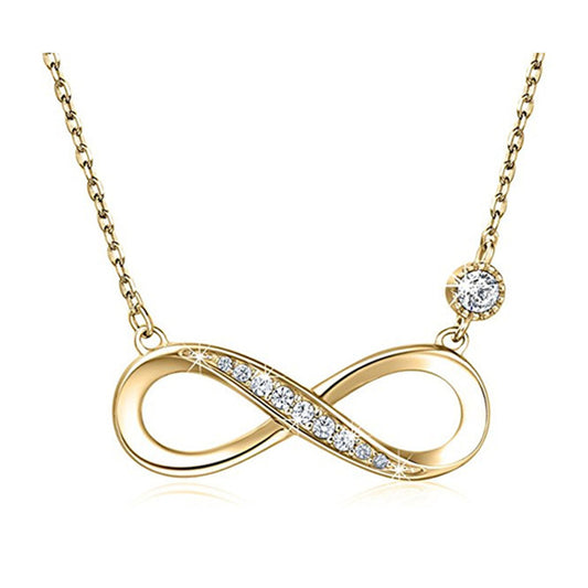 Eternal Love Necklace 14K Gold Plated
